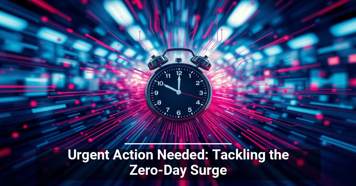 Urgent Action Needed: Tackling the Zero-Day Surge